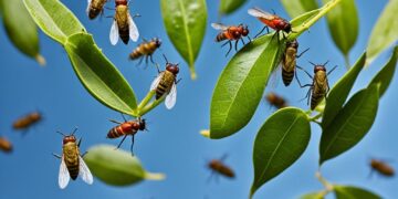 muszki, owocówki, liść laurowy