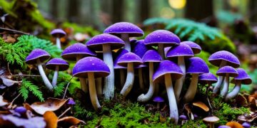 Fioletowe Grzyby - Ciekawostki fioletowy grzyby